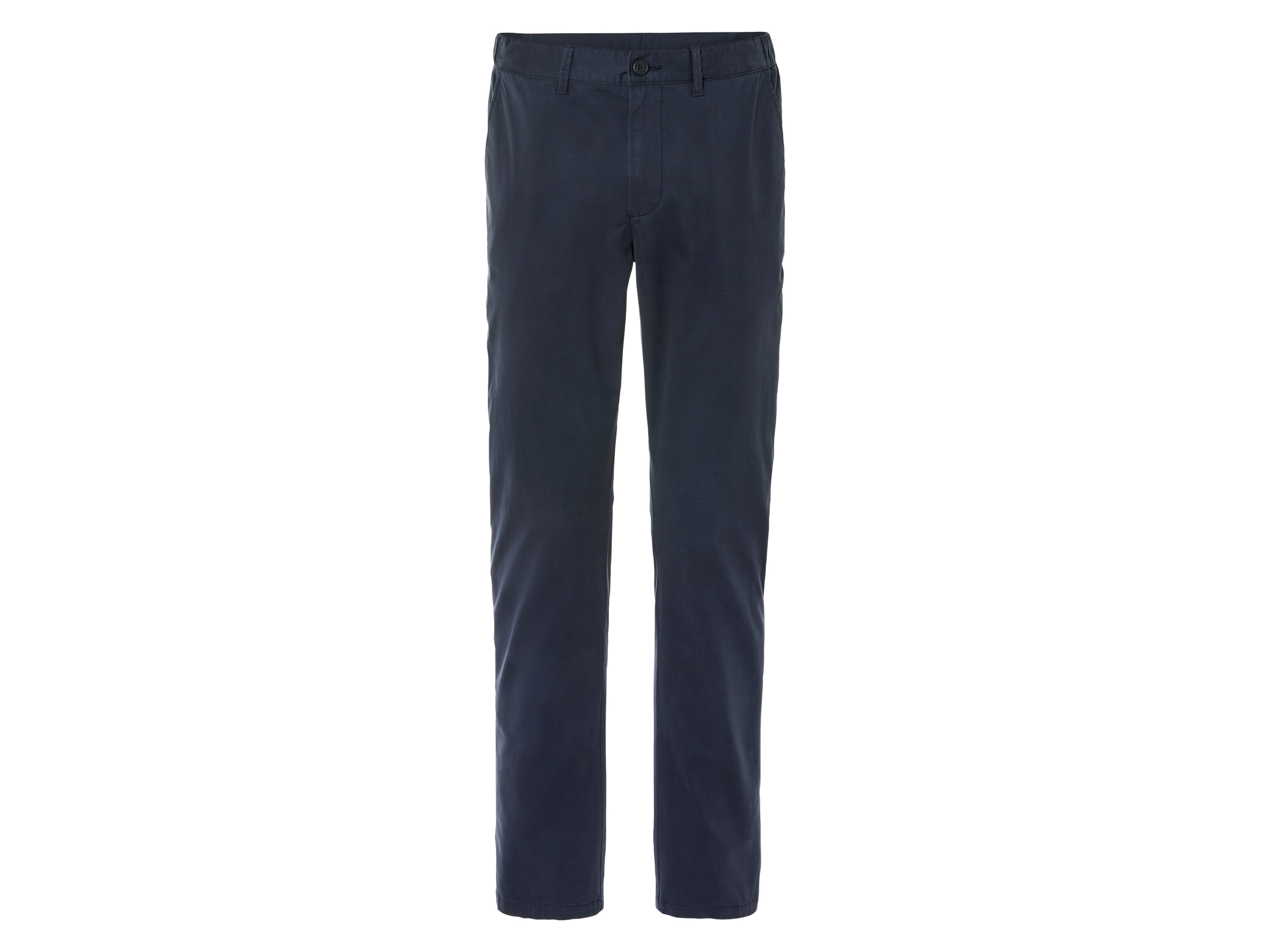 LIVERGY Heren chino (46, Marineblauw)