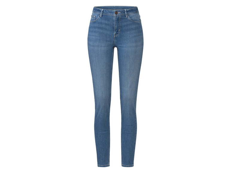 esmara Dames jeans Super Skinny Fit (36, kort, Lichtblauw)