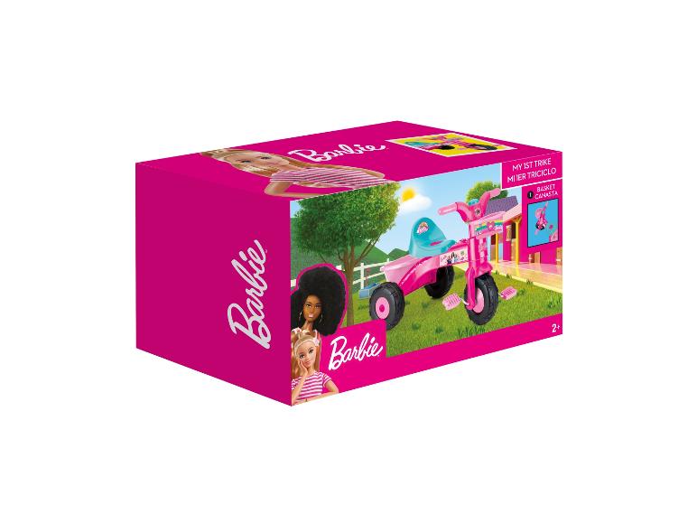 Ga naar volledige schermweergave: Barbie Hot Wheels driewieler met claxon - afbeelding 5