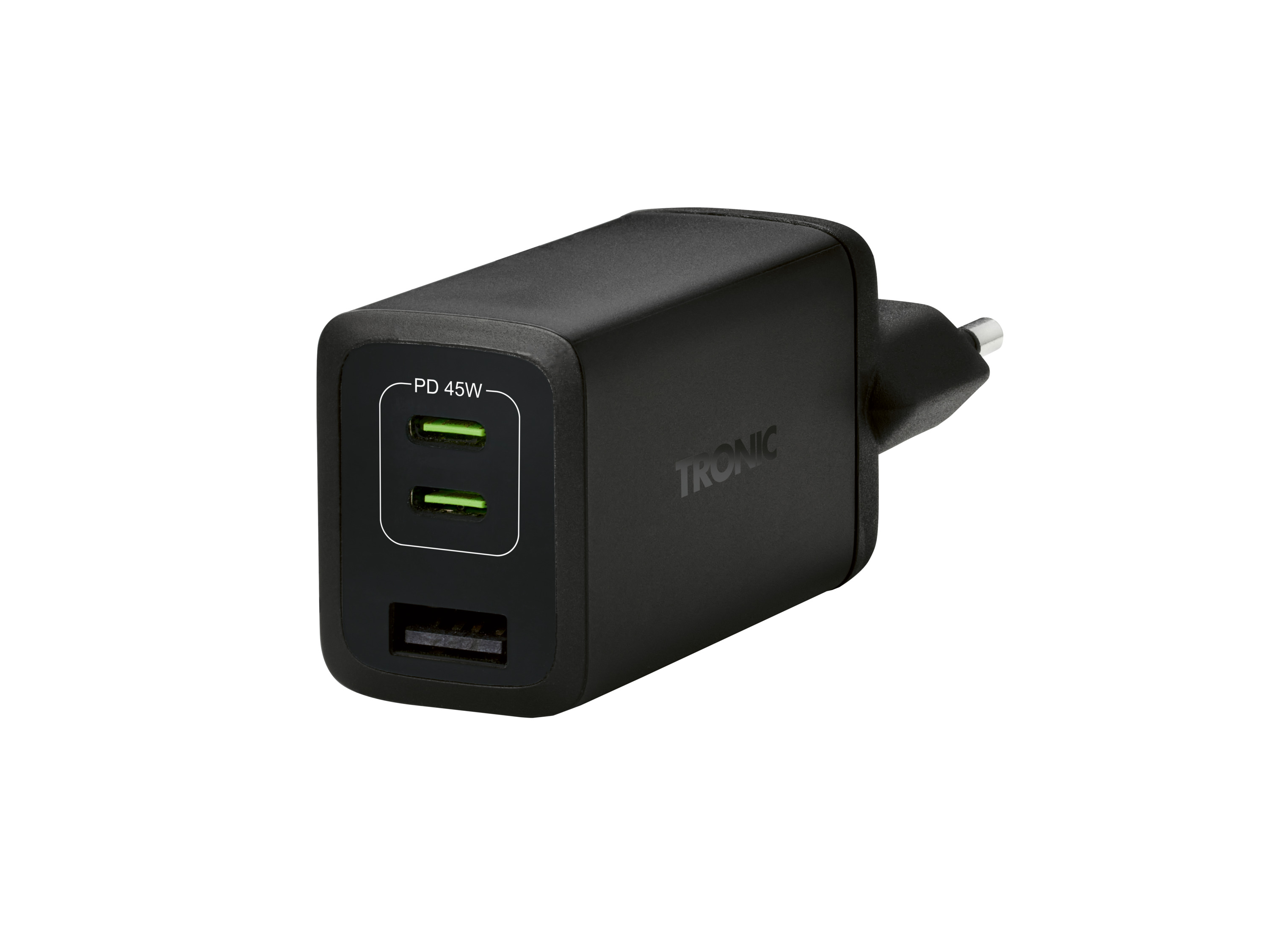 TRONIC Snellader USB-C (Zwart)