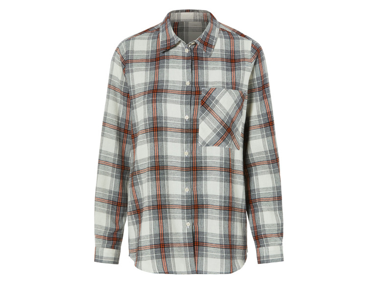 Ga naar volledige schermweergave: esmara® Flanel damesblouse - afbeelding 5