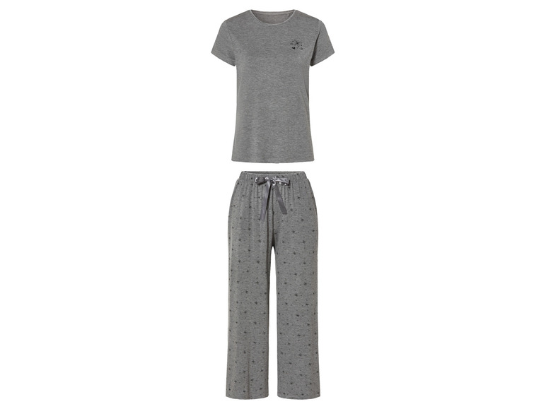 esmara Dames pyjama (XS (32/34), Grijs)