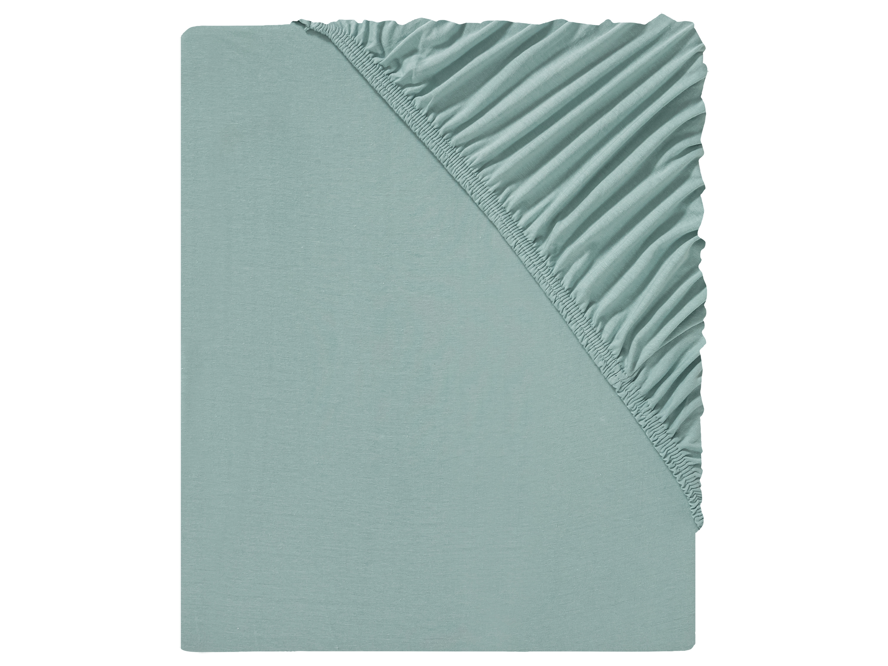 LIVARNO home Jersey-modal hoeslaken 90-100 x 200 cm (Groen)