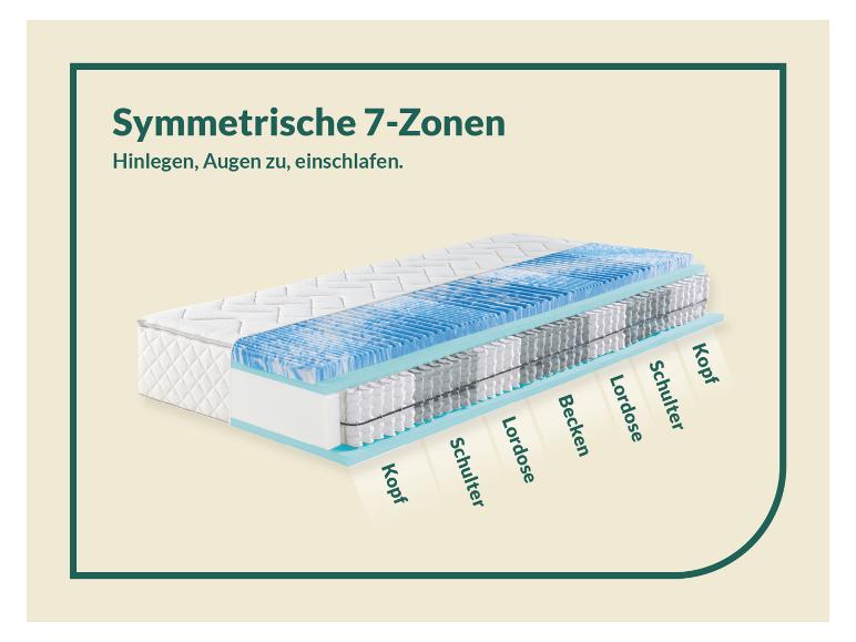 Ga naar volledige schermweergave: f.a.n. 7-zones pocketveringmatras SWEET DREAM XXL - afbeelding 6