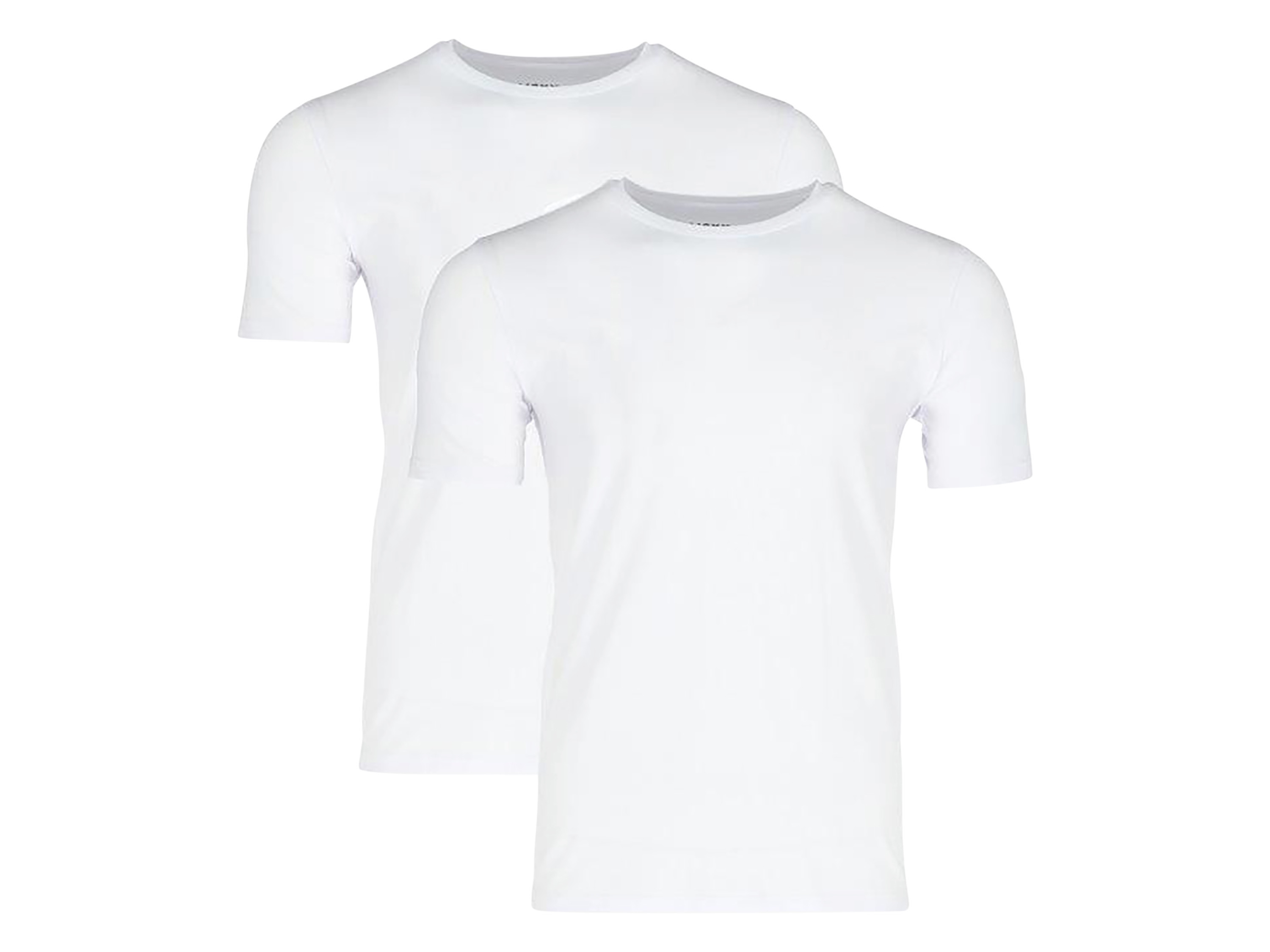 MEXX 2 heren onderhemd-T-shirts (XXL, Wit)