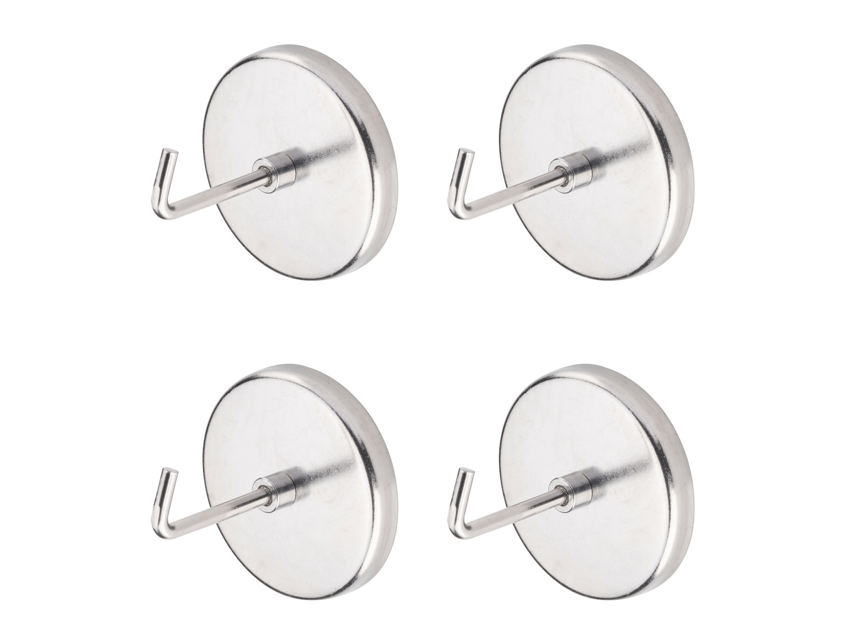 PARKSIDE Magnetische hakenset (50 mm haken, set van 4)