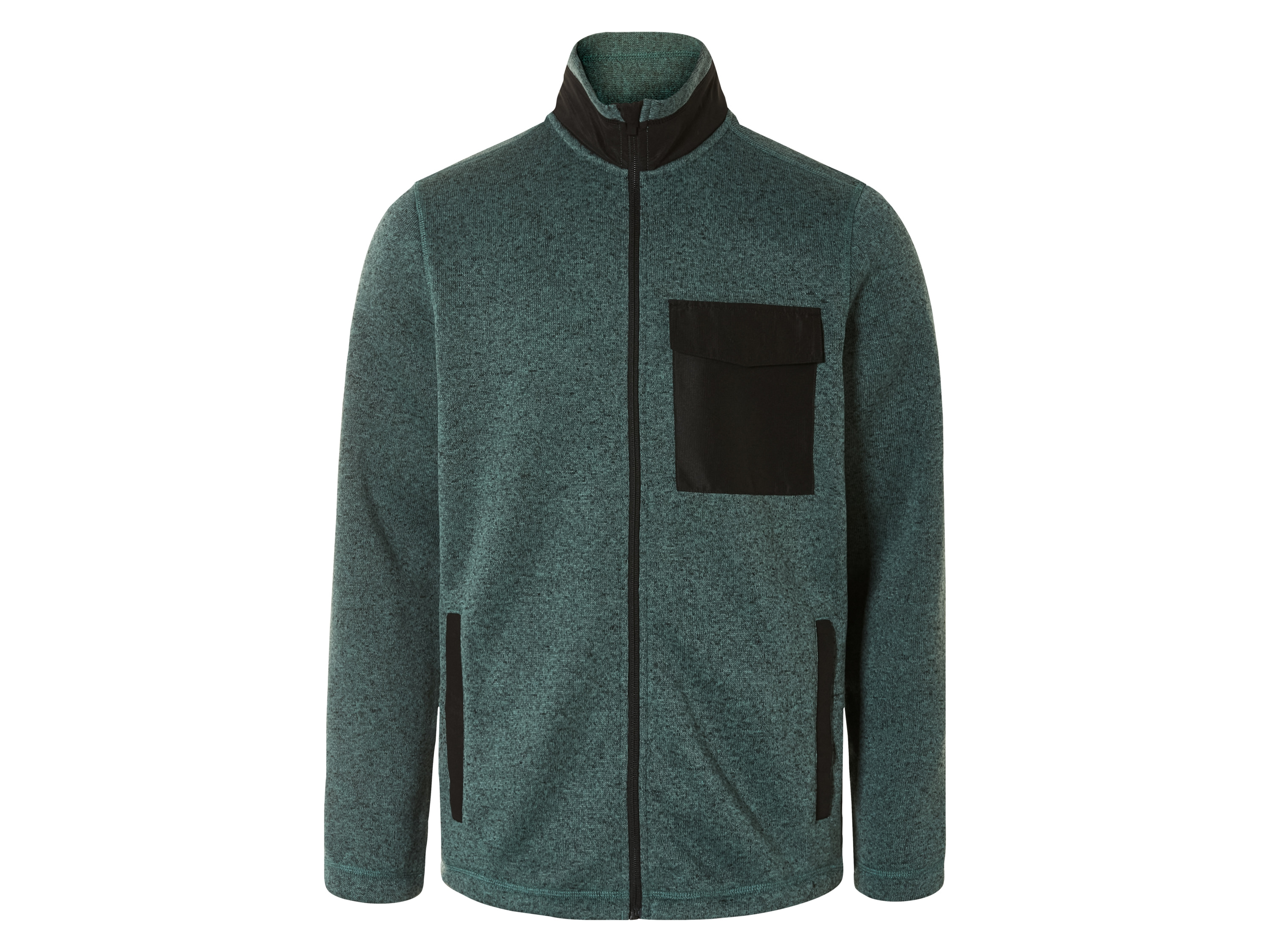 LIVERGY Heren jack (Groen, XXL (60/62))