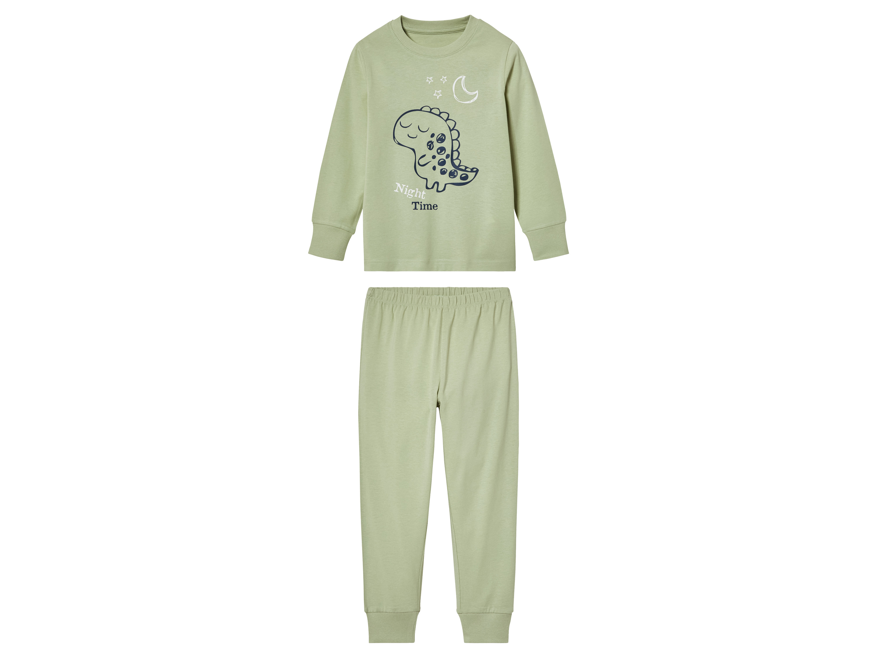 lupilu Kinder pyjama (98/104, Lichtgroen)