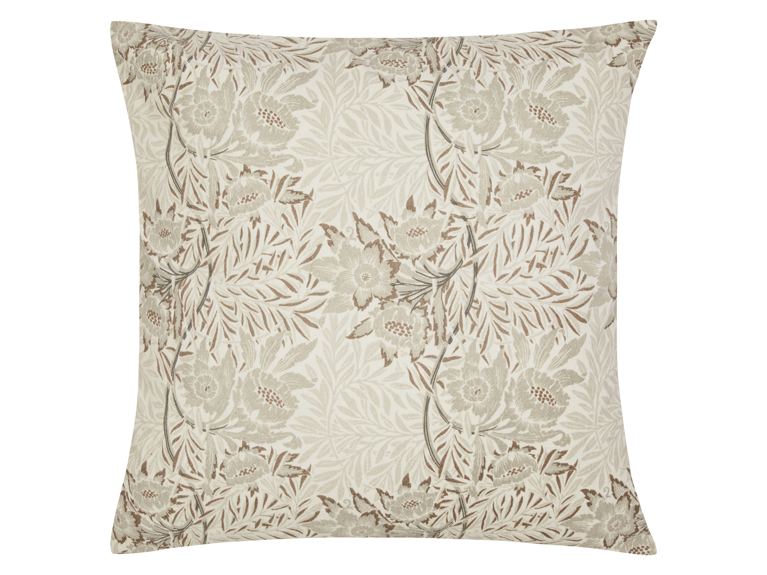 LIVARNO home Kussen 50 x 50 cm (Bloemen beige)