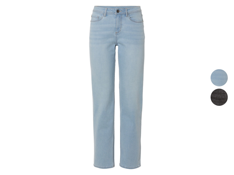 Ga naar volledige schermweergave: esmara® Dames jeans Straight fit - afbeelding 1