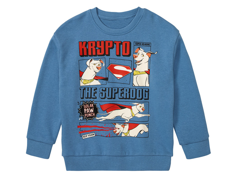 Kinderen sweater (98/104, Blauw Superpets)