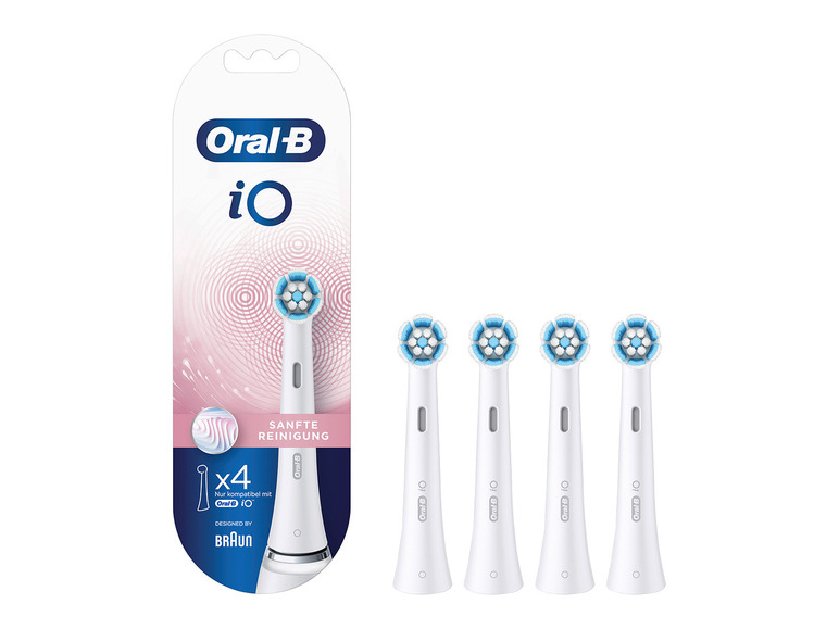 Ga naar volledige schermweergave: Oral-B iO Opzetborstels 4-pack - afbeelding 1