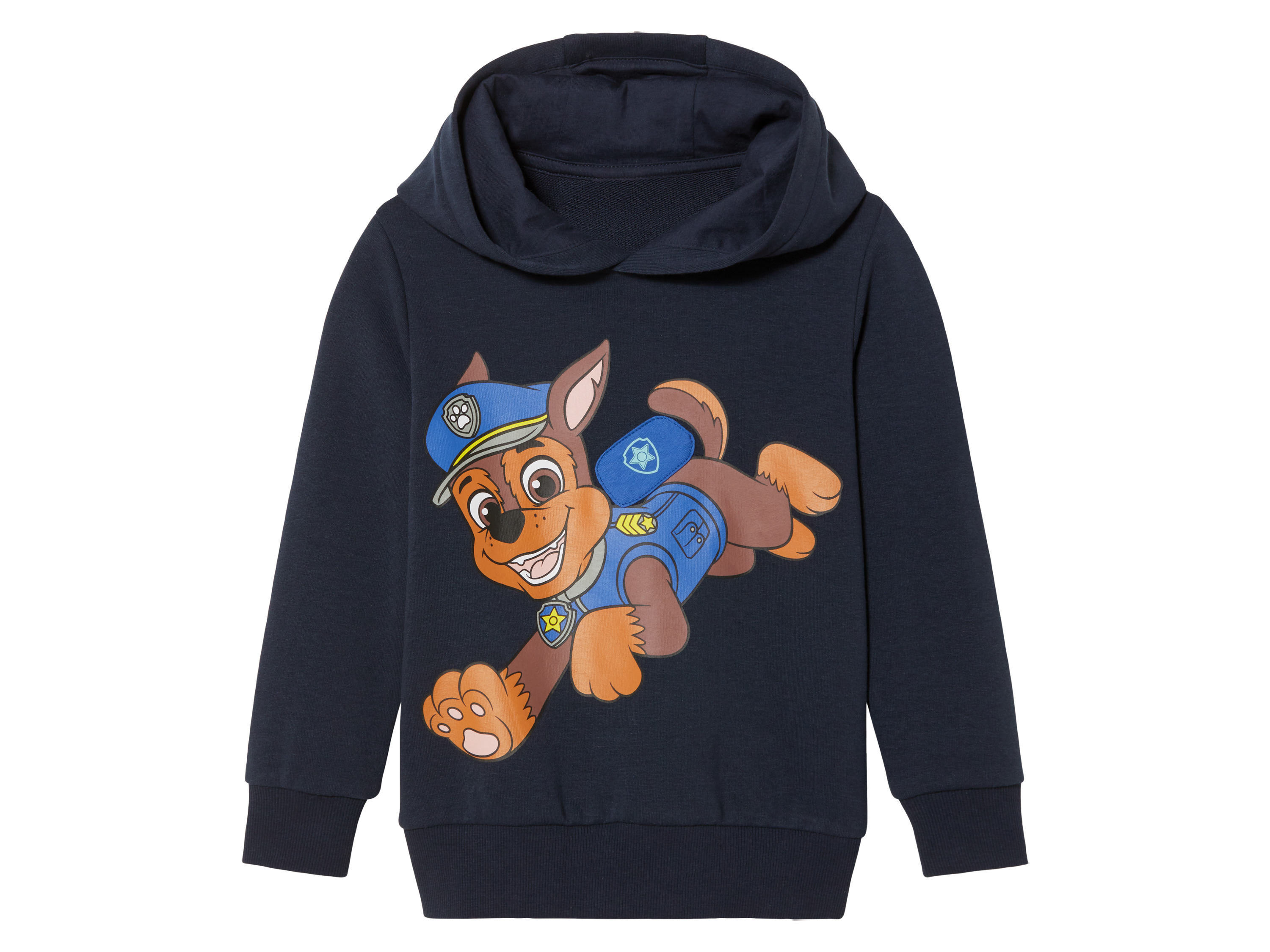 Kinder hoodie (98 - 104, Marineblauw)