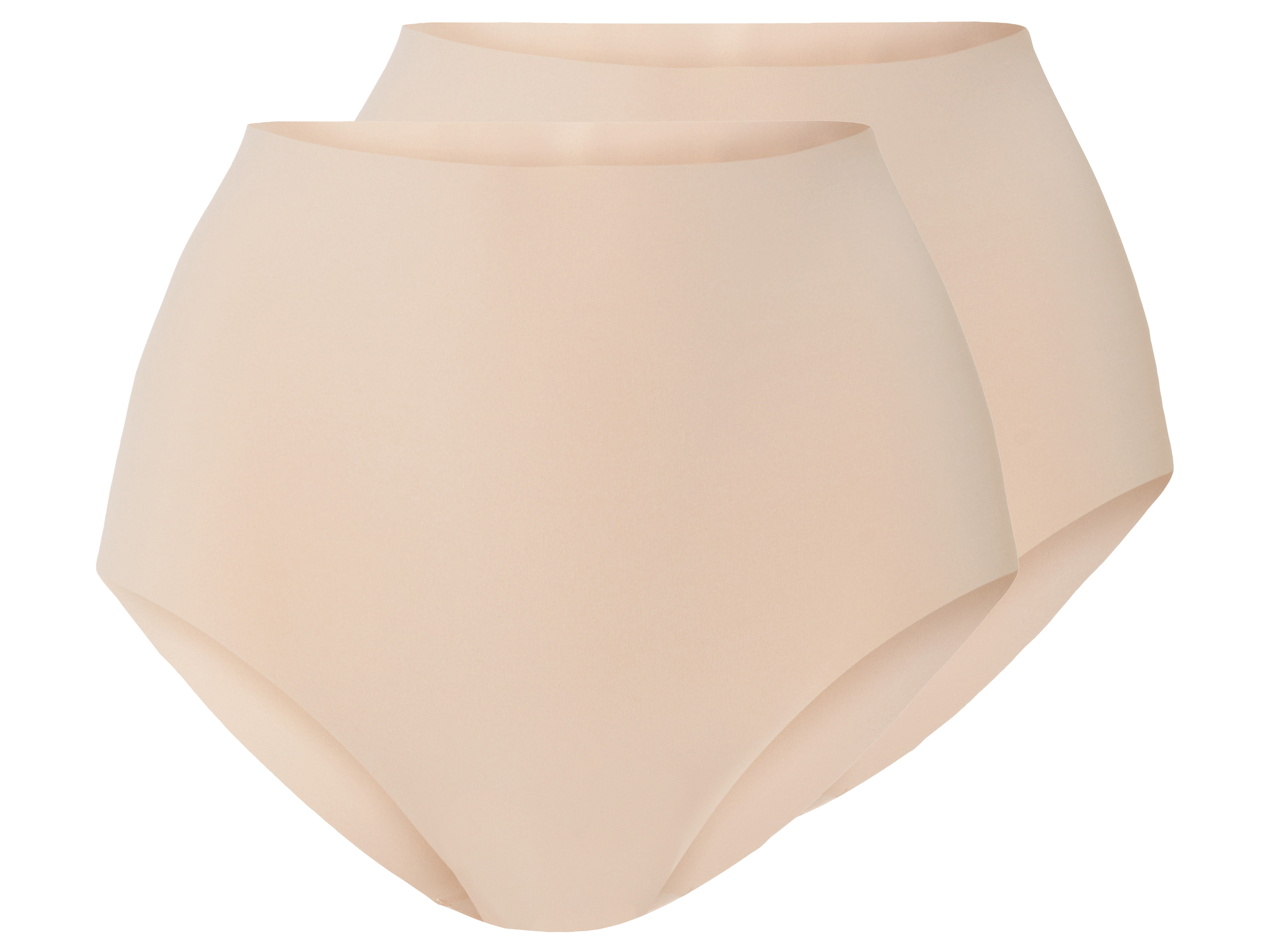 esmara 2 dames lasercut-slips (M (40/42), Crème)