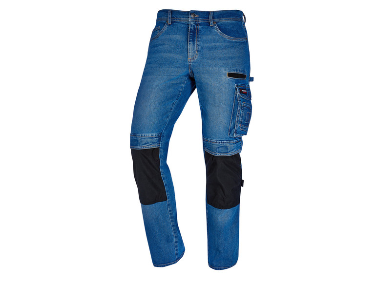 PARKSIDE PERFORMANCE Jeans werkbroek (50 (34/32), Blauw)