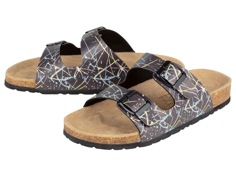 esmara Dames sandalen of slippers (36, Zwart)