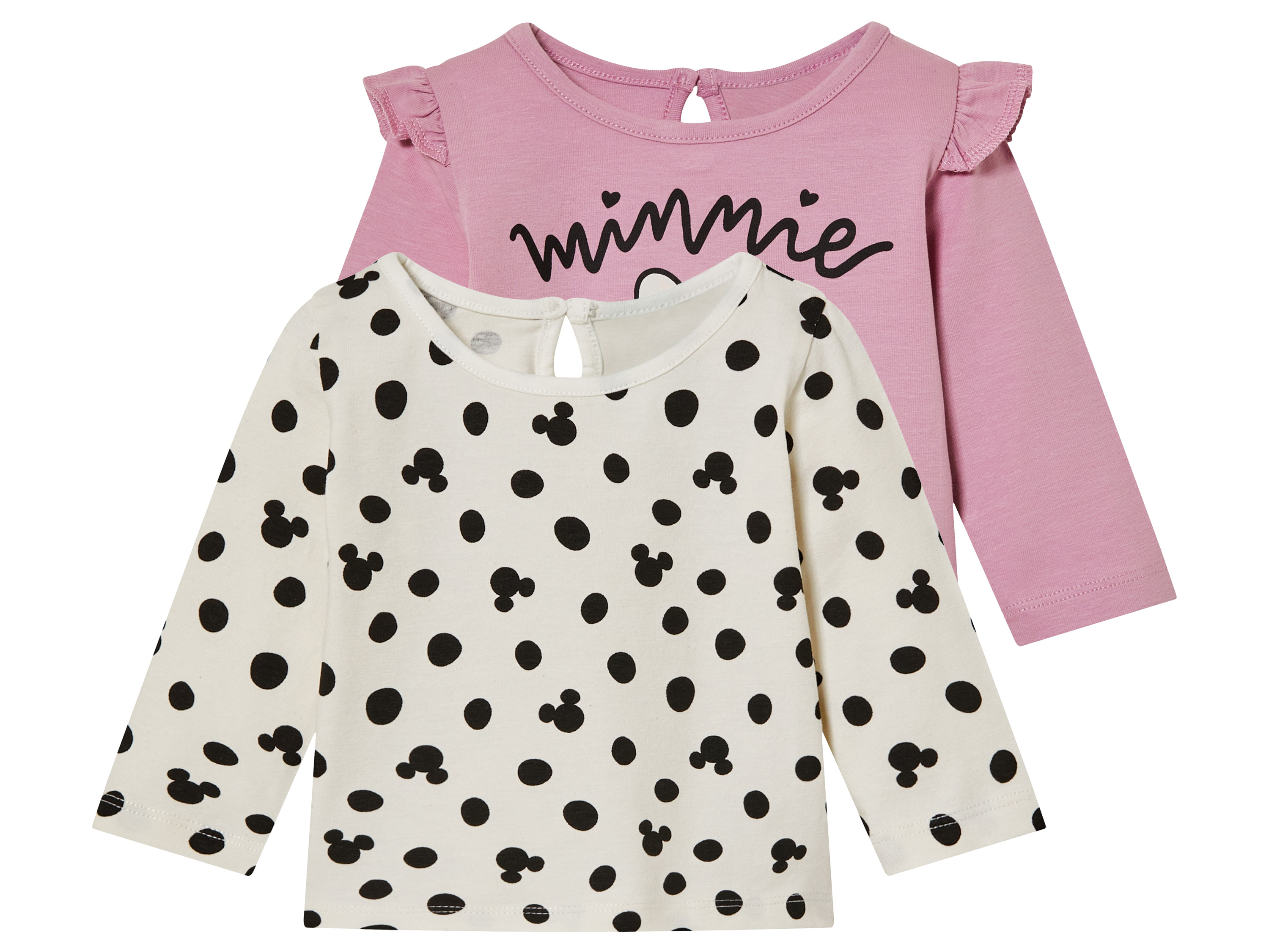 2 baby T-shirts (Minnie Mouse, 50/56)