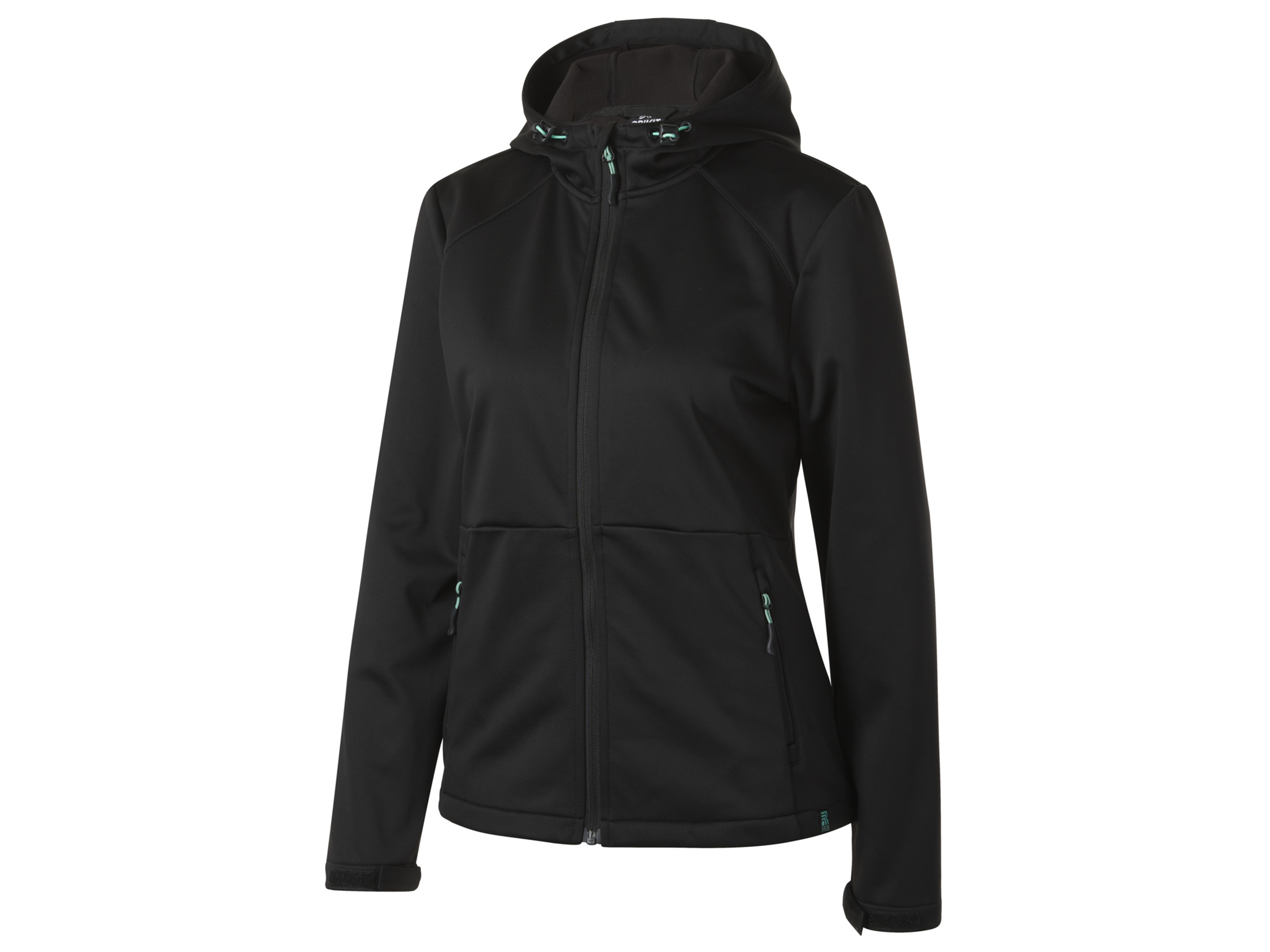 CRIVIT Dames softshelljas (M (40/42), Zwart)