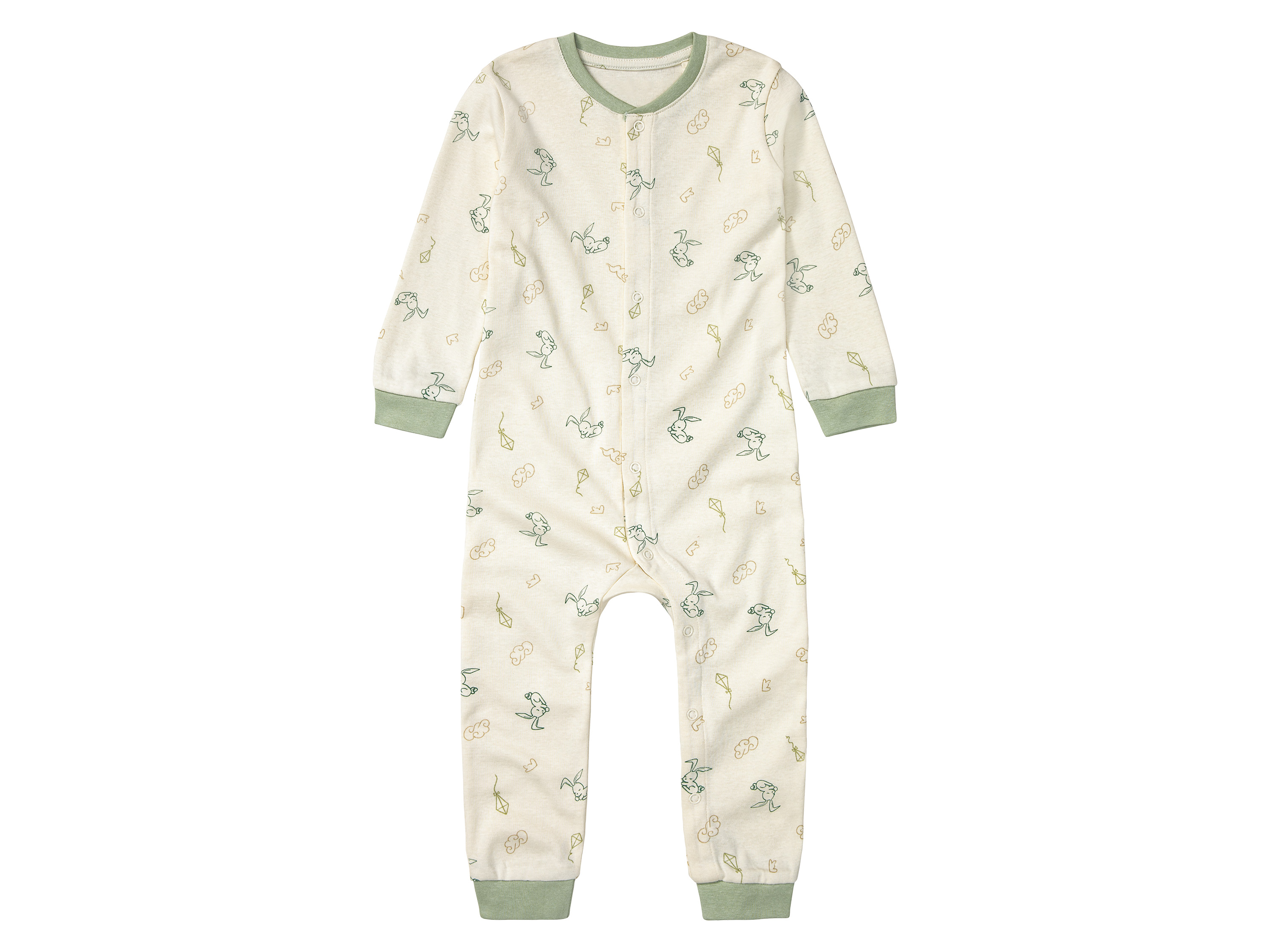 lupilu Baby pyjama (92, Crème)