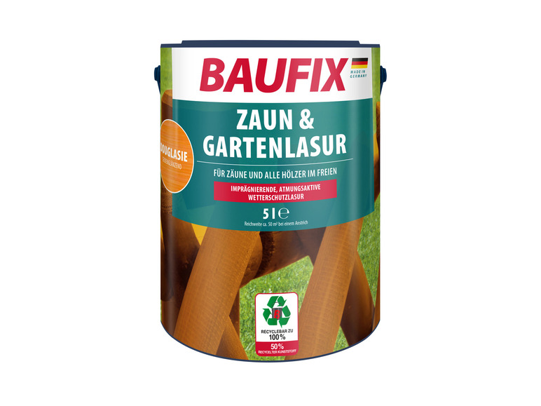 Ga naar volledige schermweergave: BAUFIX Schutting- en tuinbeits 5 liter - afbeelding 2