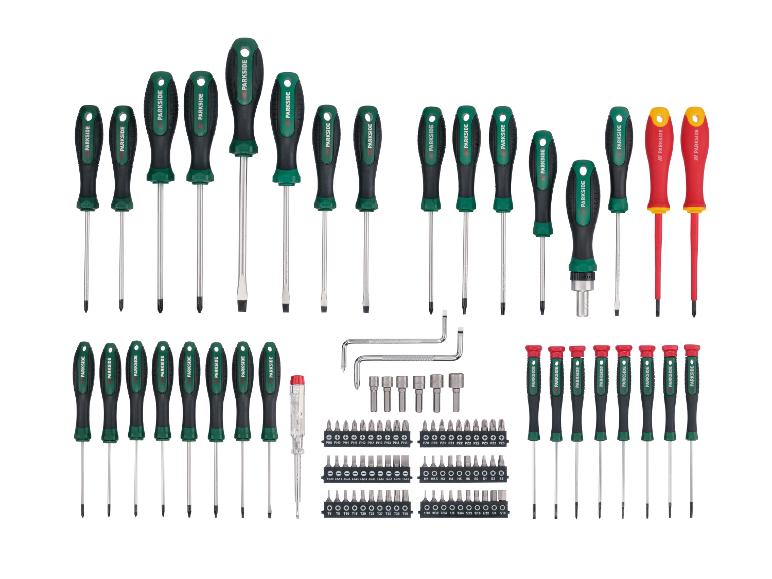 Ga naar volledige schermweergave: PARKSIDE® Schroevendraaier- en bitset 101-delig - afbeelding 3