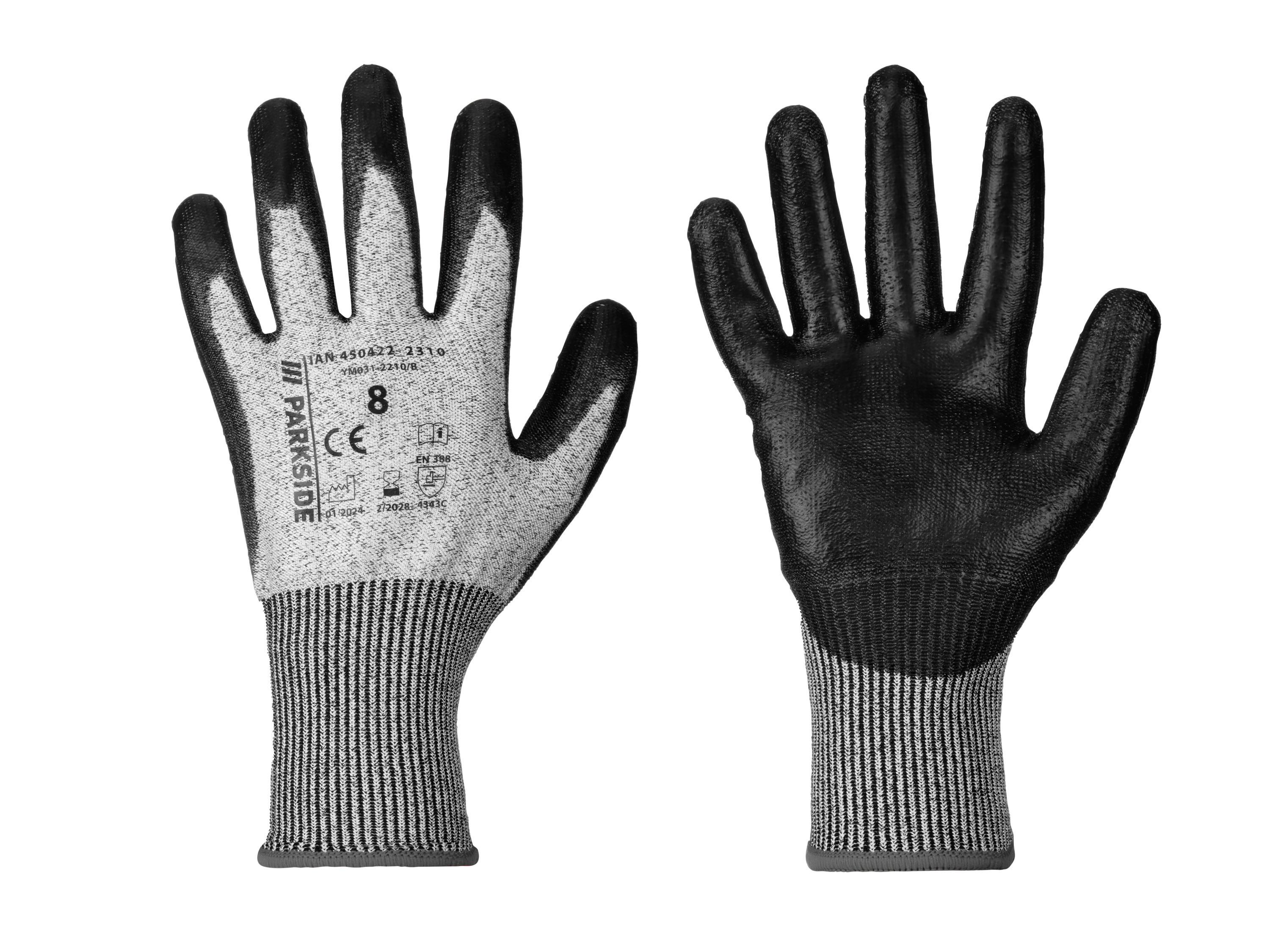 PARKSIDE Snijvaste handschoenen (8, Rood)