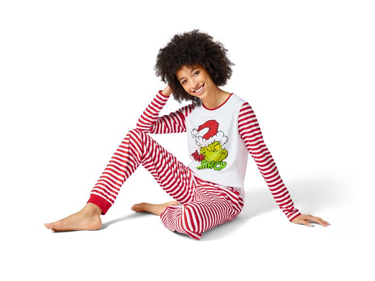 Ga naar volledige schermweergave: Dames Grinch pyjama - afbeelding 3