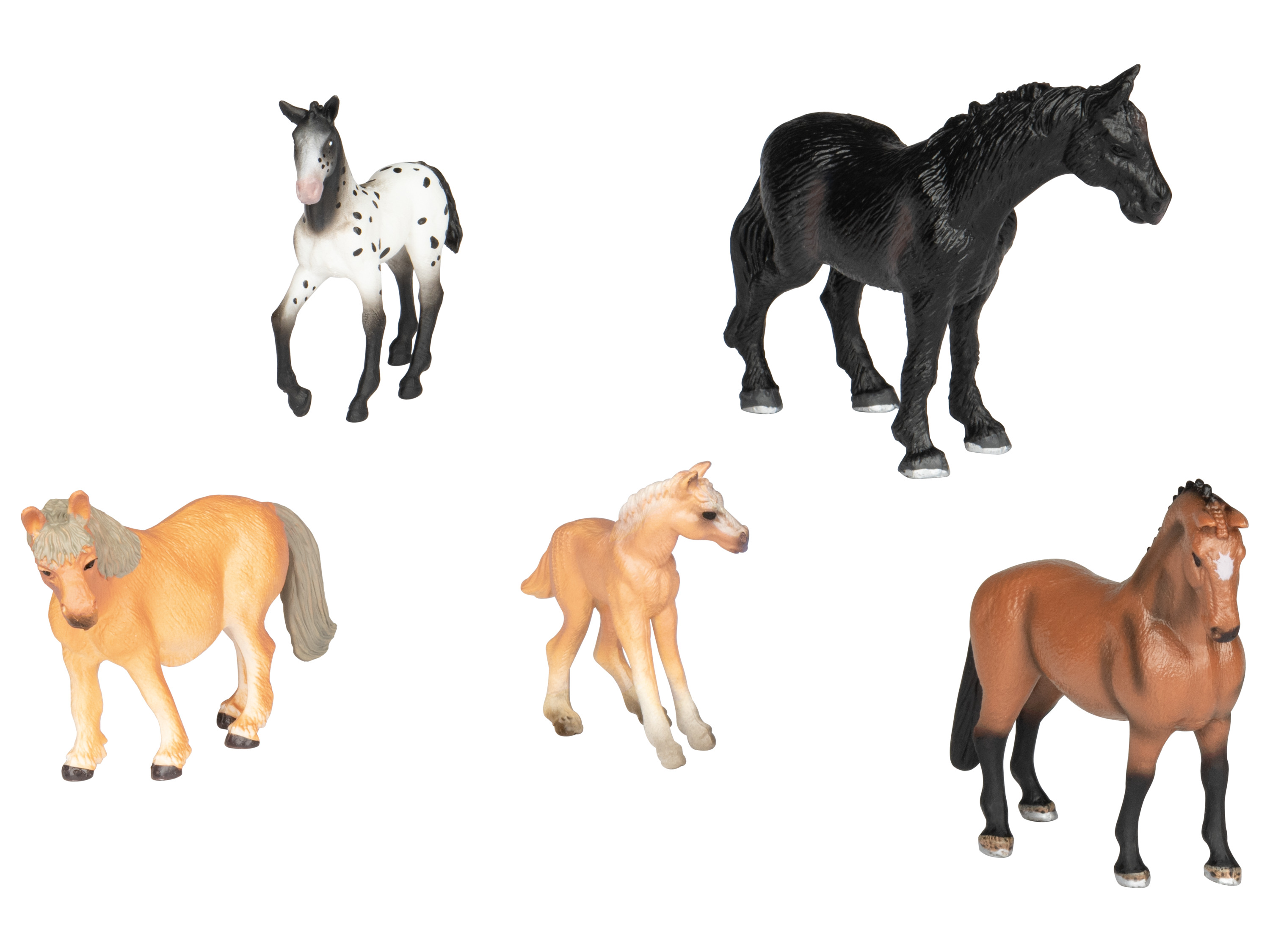 Playtive Speelfiguren 5-delig (Paarden)