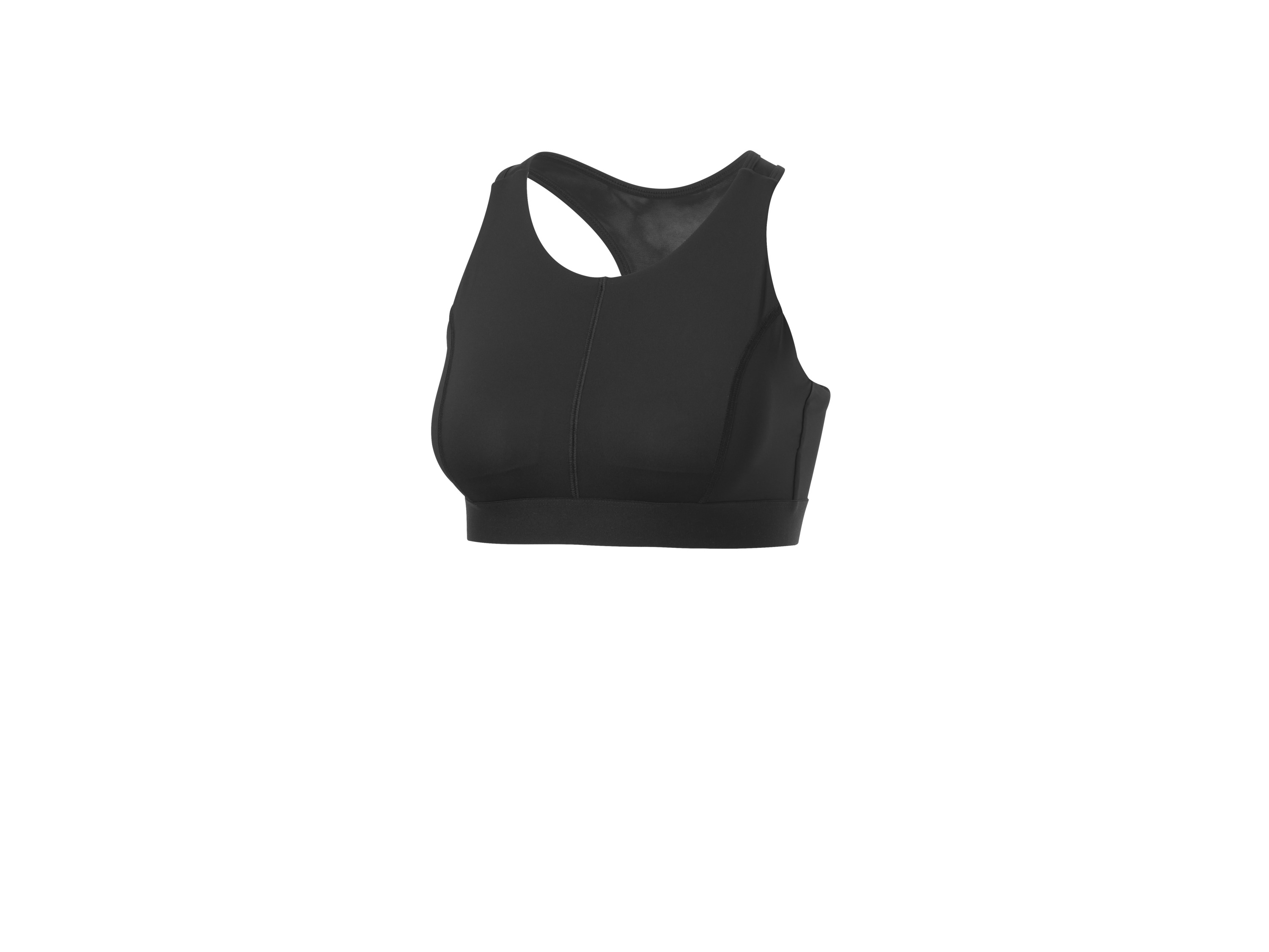 CRIVIT Dames sport-bh (XL (48/50), Zwart)