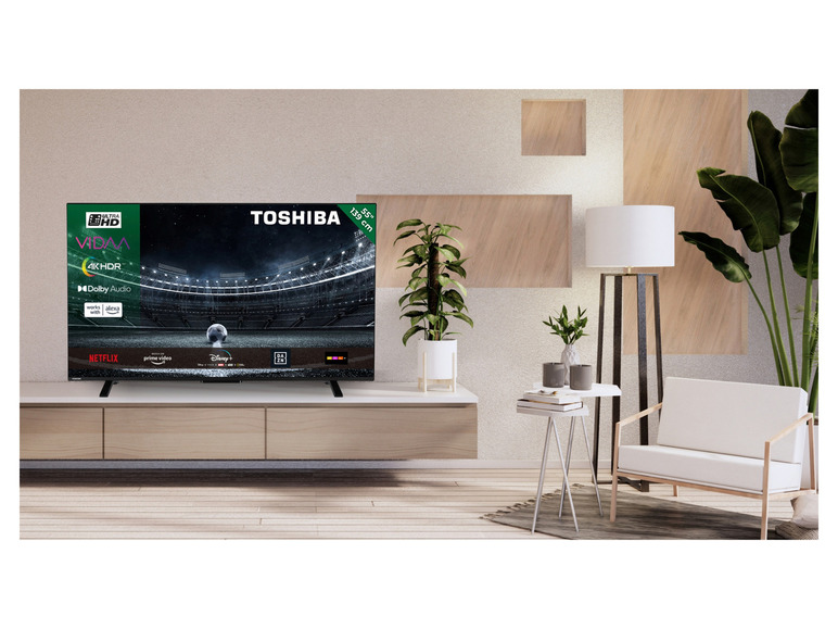 Ga naar volledige schermweergave: TOSHIBA 55" 4K UHD Smart TV 55UV2363DA - afbeelding 2