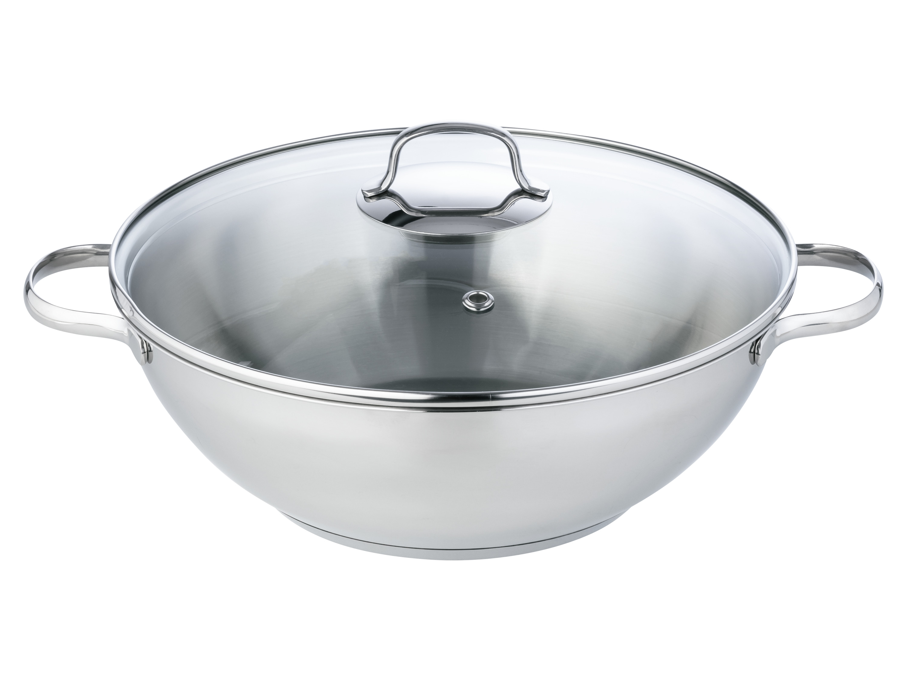 LIVARNO home Rvs wokpan Ø 32 cm (Wok 32 cm ongecoat)