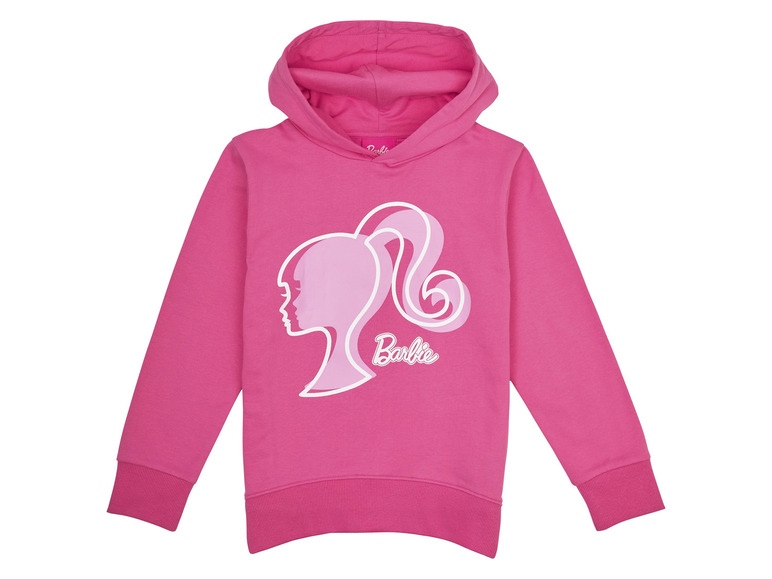 Barbie Meisjes hoodie (122/128, Roze)