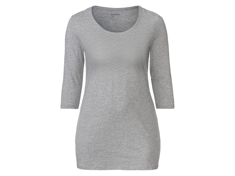 esmara Dames longshirt, nauwsluitend van stretc