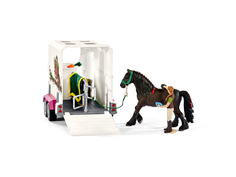 Ga naar volledige schermweergave: Schleich Horse Club Speelset Pick-up met paardenaanhangwagen - afbeelding 5