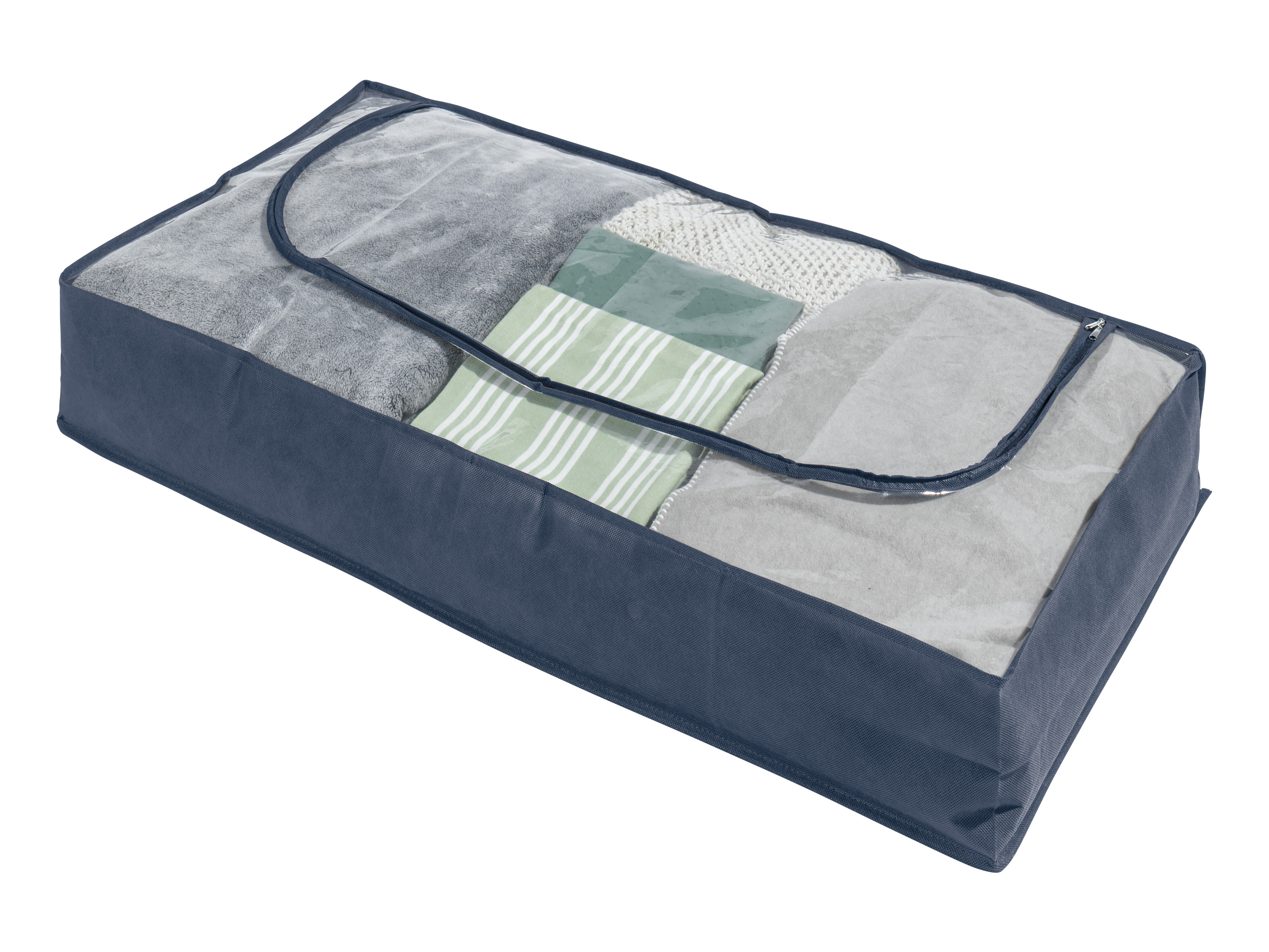 LIVARNO home Textielorganizer (2 onderbedboxen, Blauw)