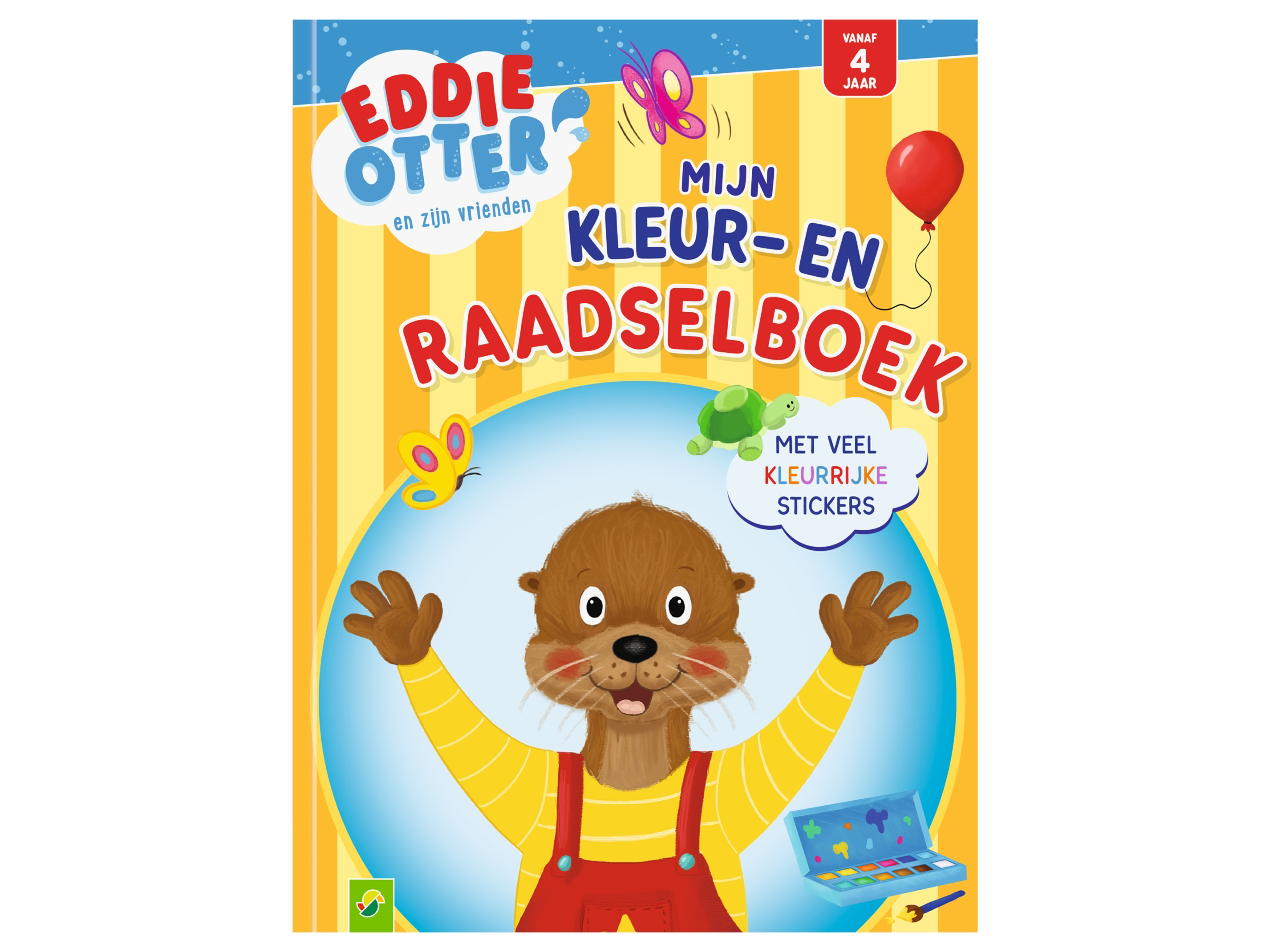 Activiteitenboek voor kinderen (Eddie Otter kleurpuzzelboek)