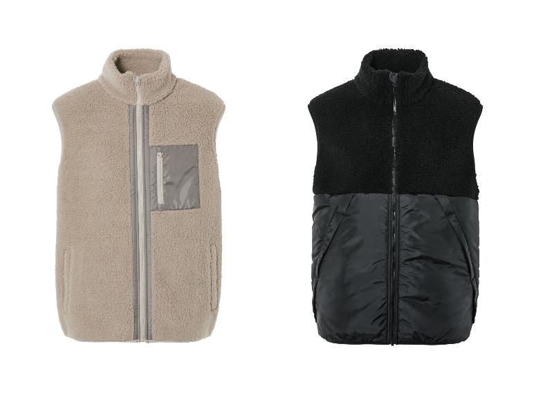 Ga naar volledige schermweergave: LIVERGY® Heren teddy bodywarmer - afbeelding 1