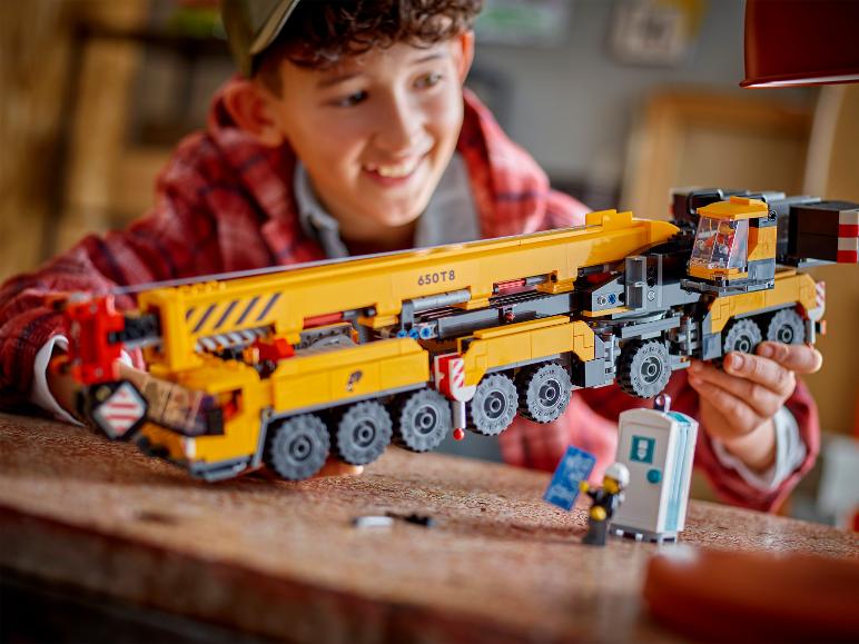 Ga naar volledige schermweergave: LEGO® City Gele mobiele bouwkraan 60409 - afbeelding 5