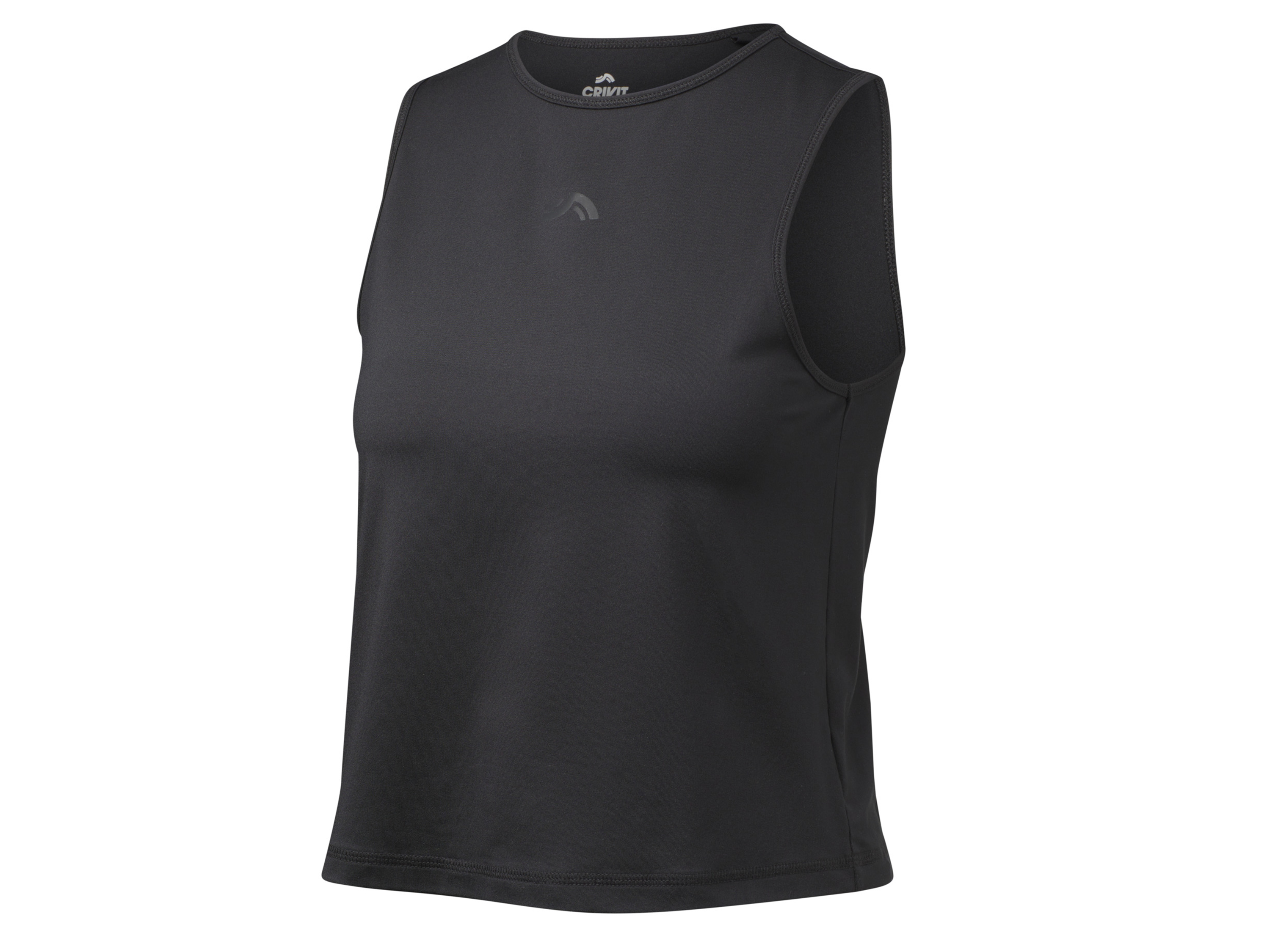 CRIVIT Dames sport top (L (44-46), Zwart)