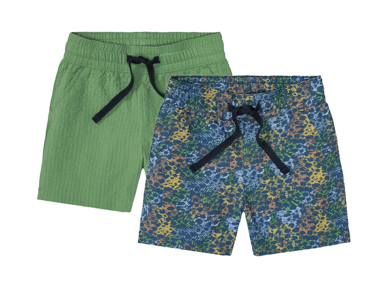 lupilu 2 jongens shorts (98/104, Groen)