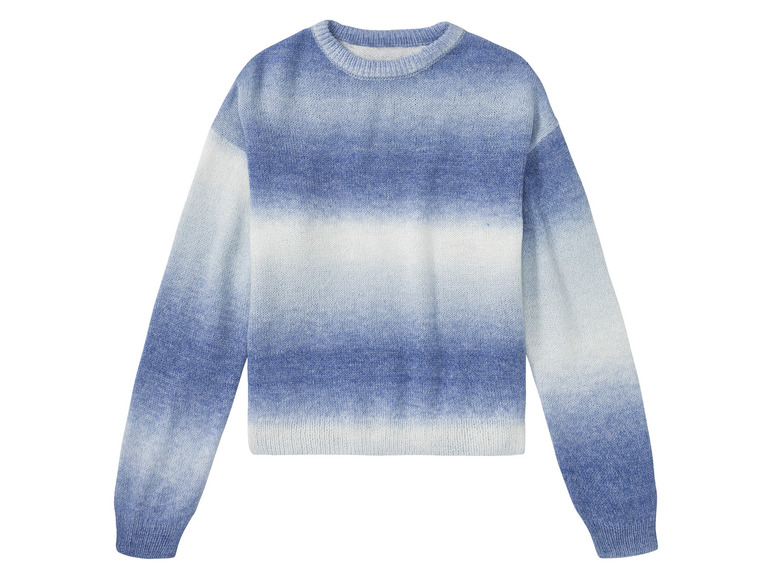 pepperts! Meisjes gebreide pullover (158/164, Blauw)