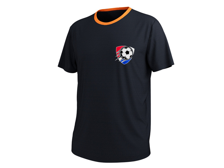 CRIVIT Heren tricot figuur UEFA EURO 2024 (L (52/54), Zwart)