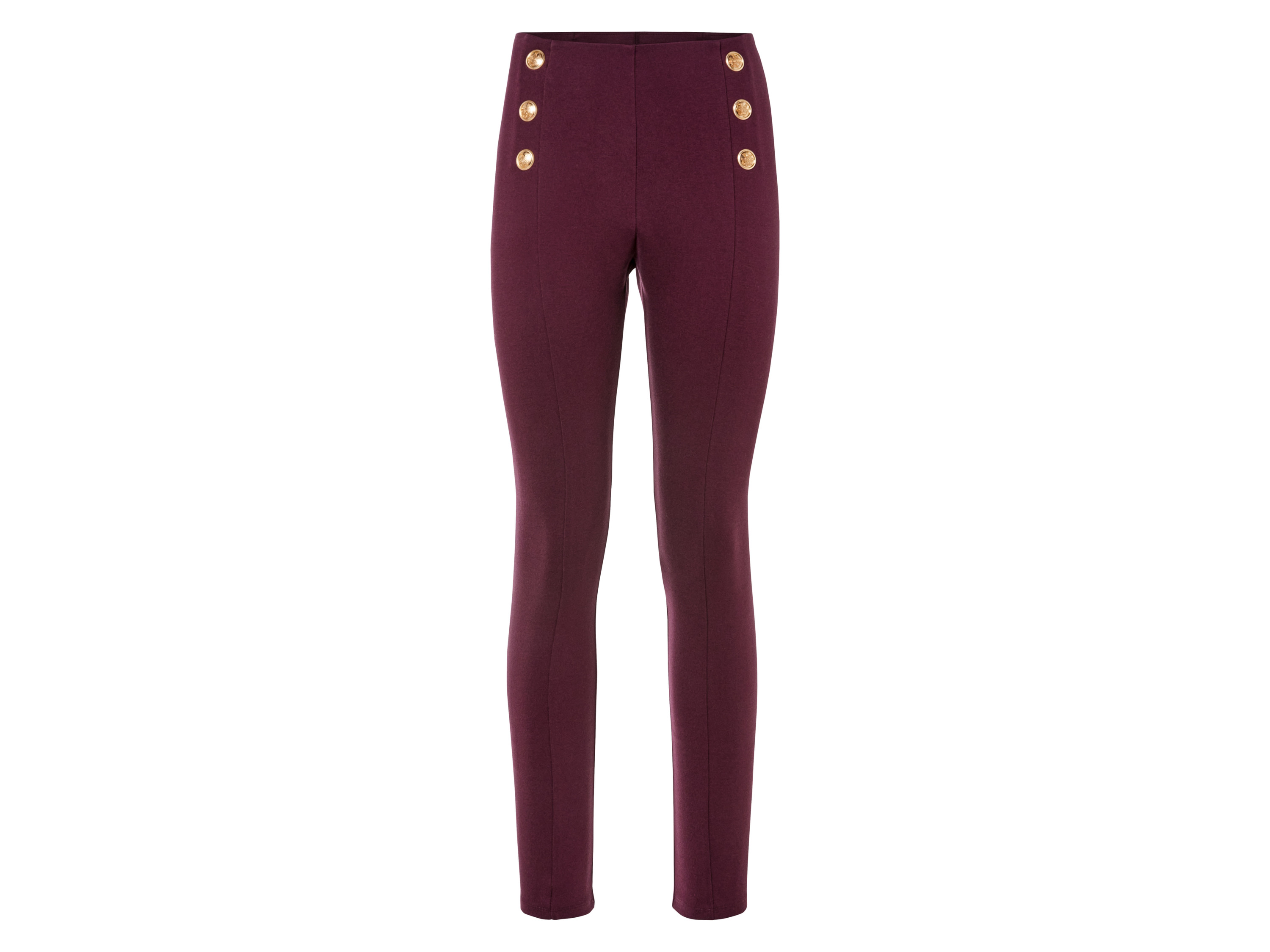 esmara Dames legging (S (36-38), Bordeaux)