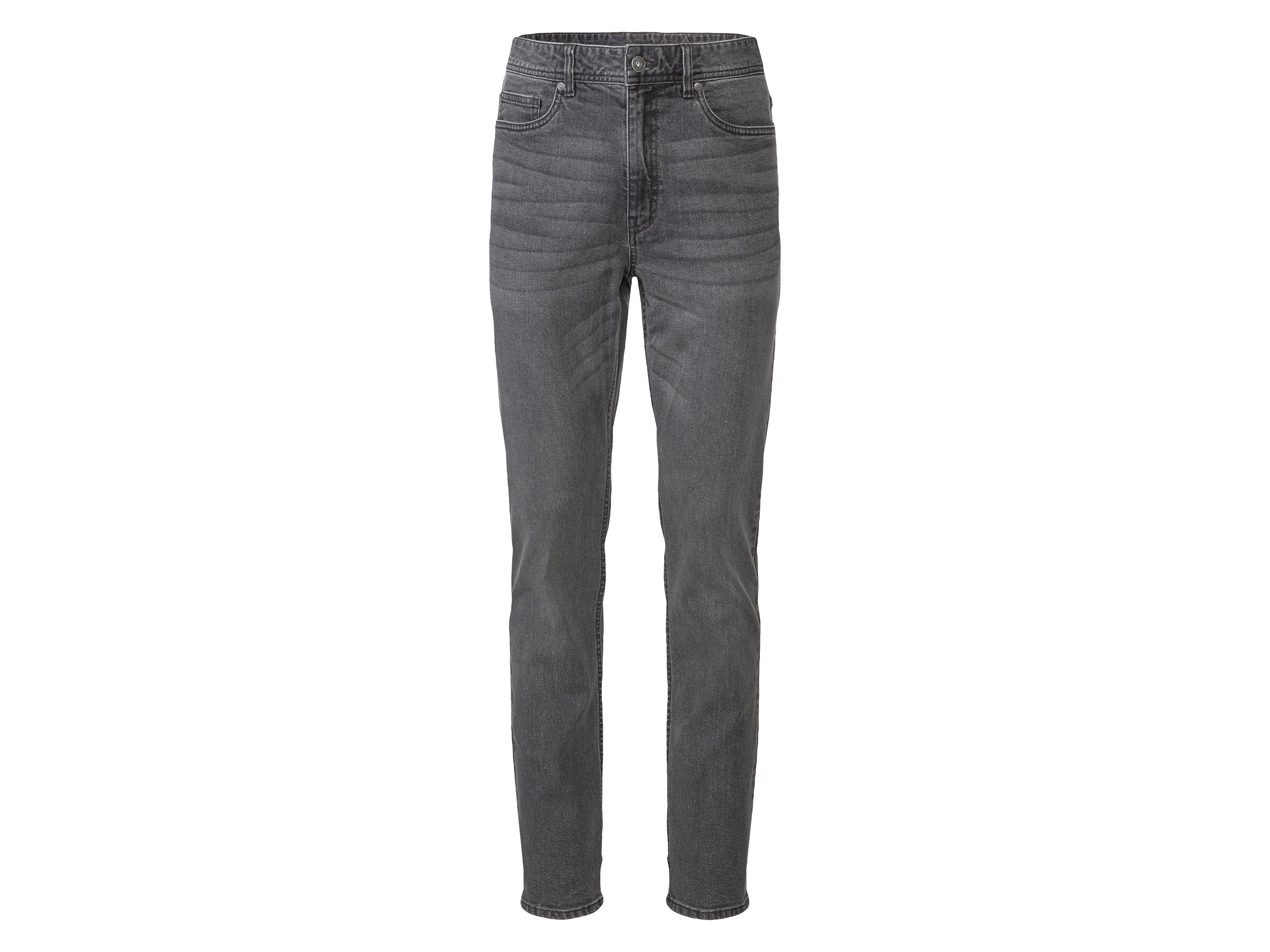 LIVERGY Herenjeans (54 (38/32), Grijs)