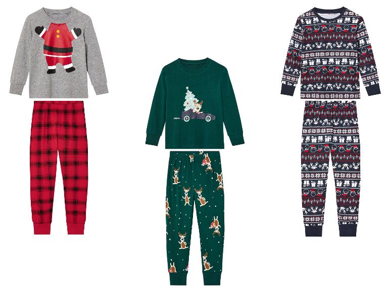 Ga naar volledige schermweergave: lupilu® Kinderkerstpyjama - afbeelding 1