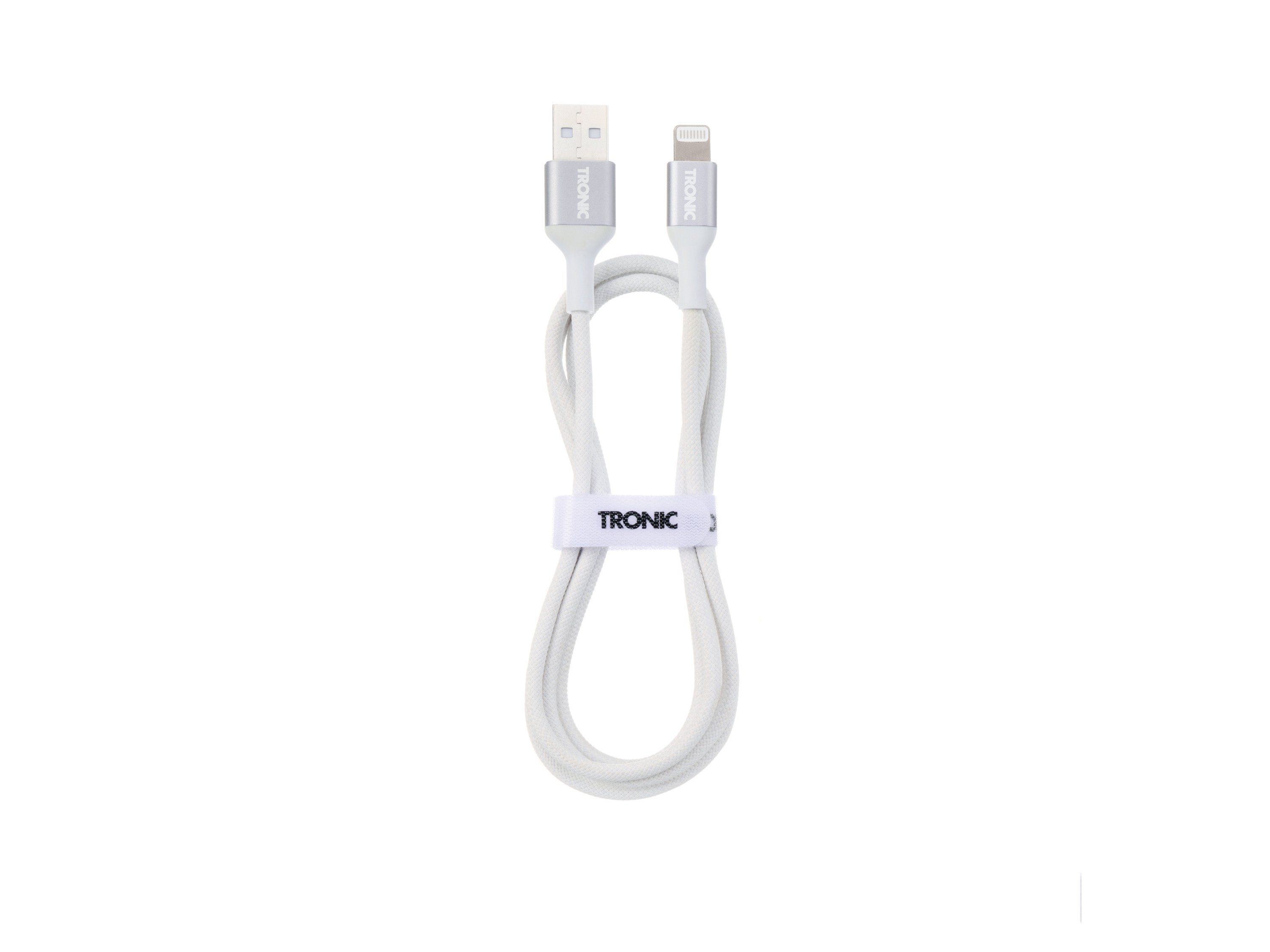 TRONIC Laadkabel (USB-A naar Lightning-wit)