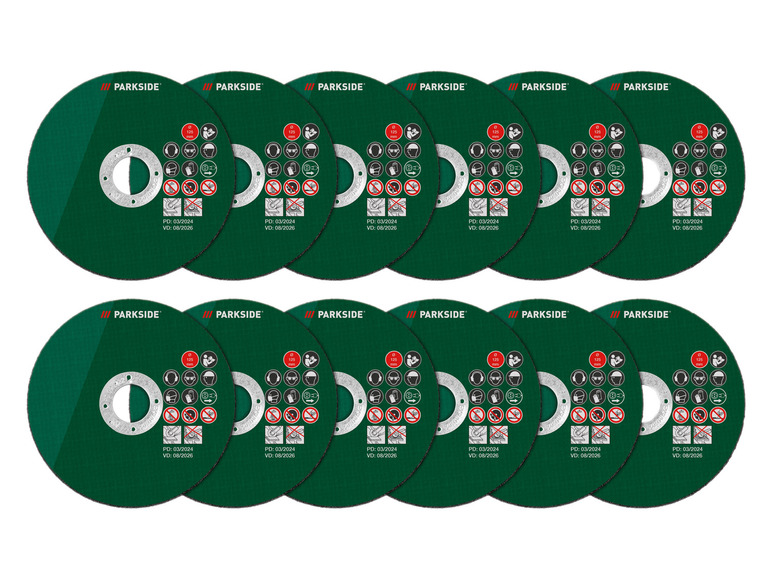 Ga naar volledige schermweergave: PARKSIDE® Doorslijpschijfset - afbeelding 1