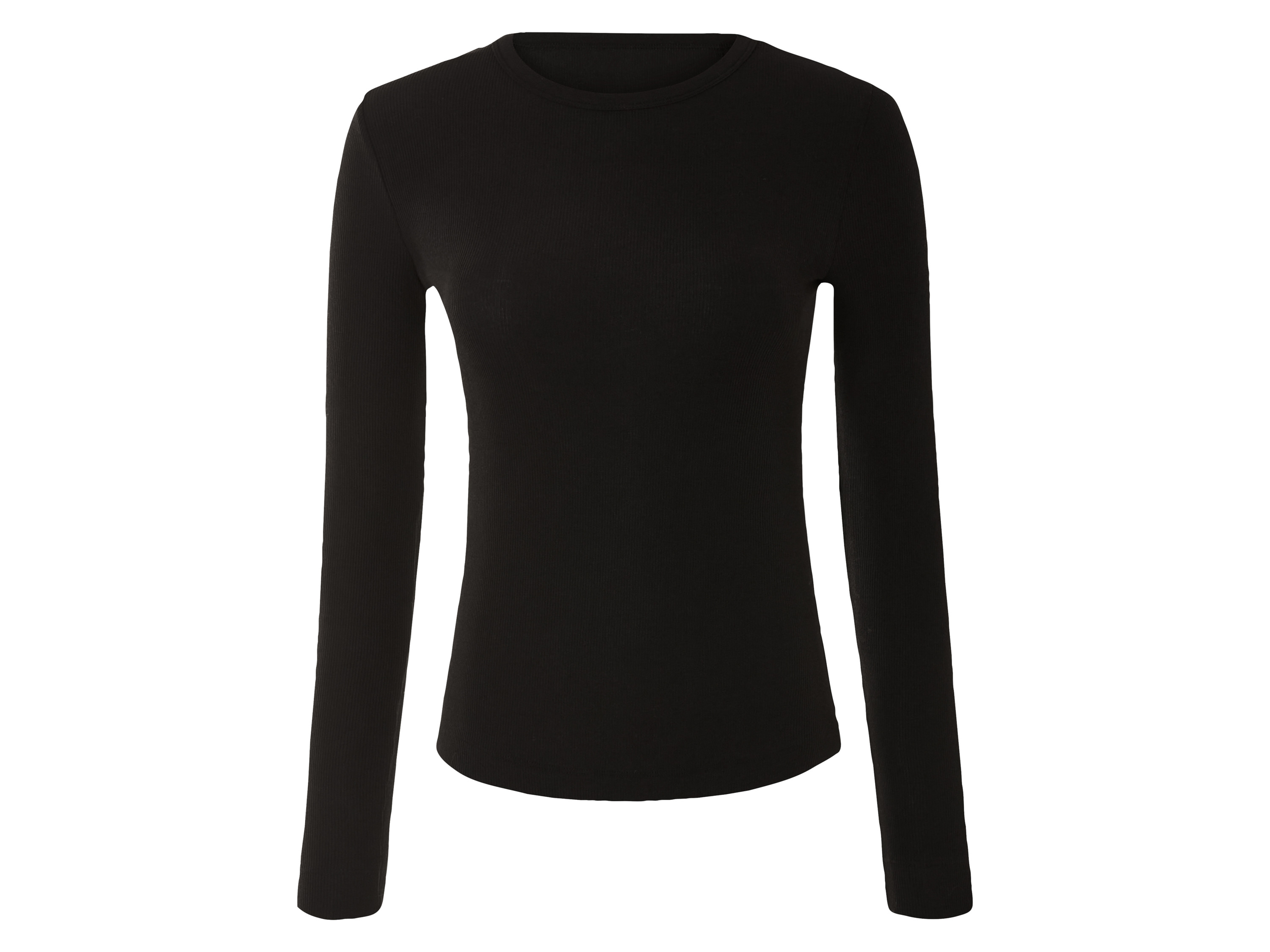 esmara Dames shirt met lange mouwen (XL(48/50), Zwart)