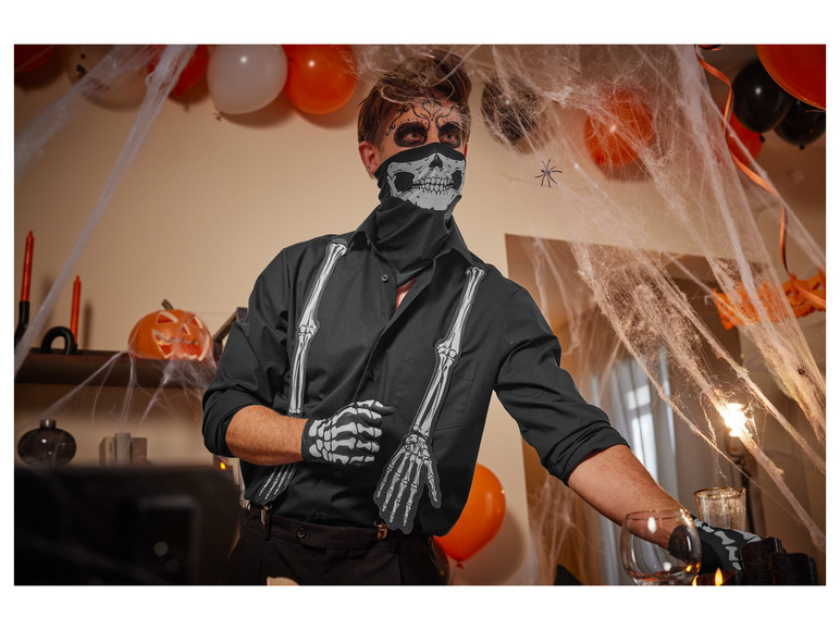 Ga naar volledige schermweergave: Halloween-accessoires voor dames/heren, zwart - afbeelding 8