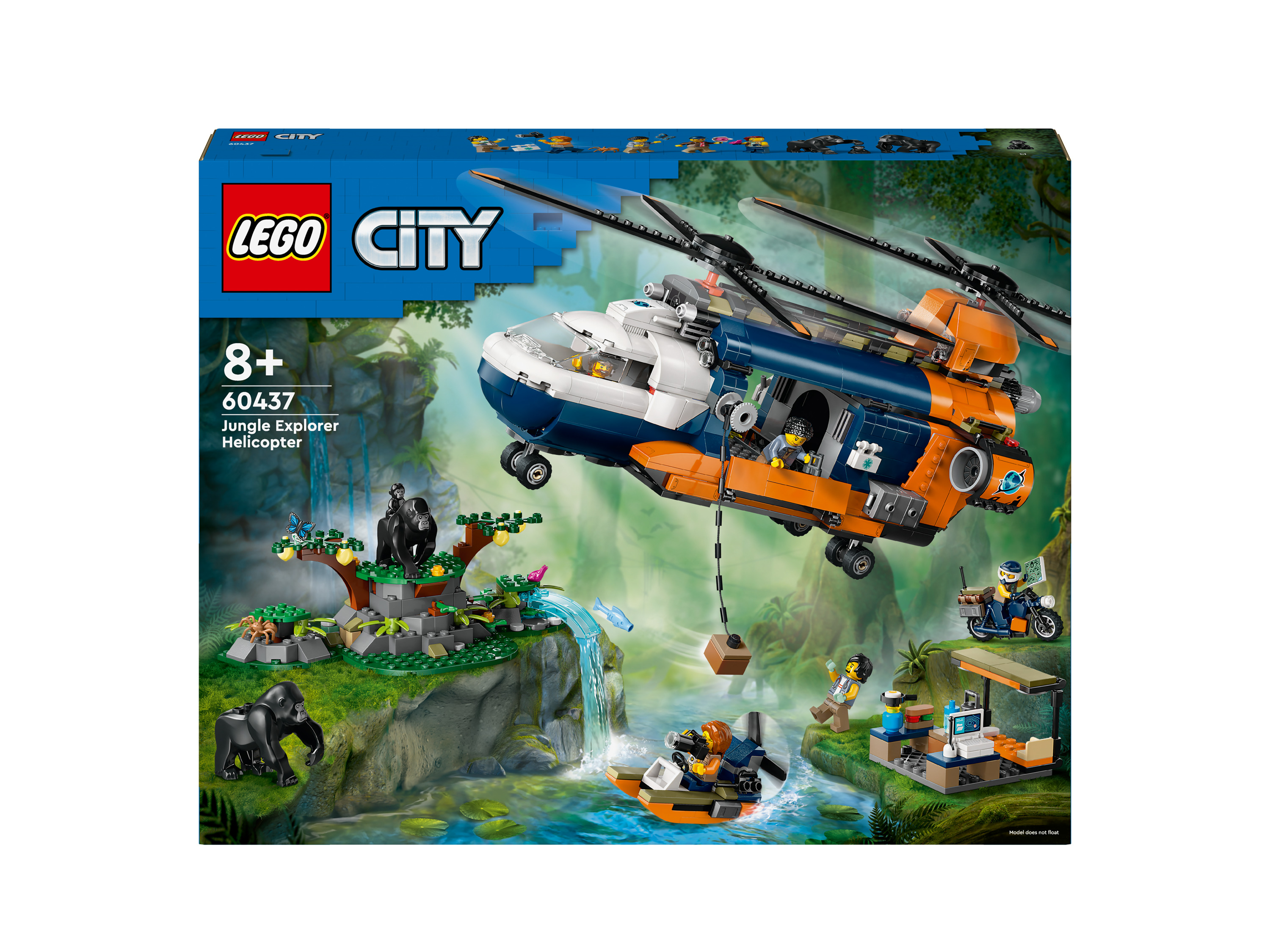 LEGO® CITY 60437 Jungle-onderzoekshelikopter